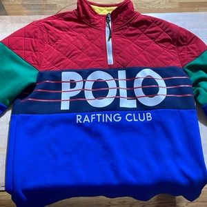 Used Polo Yacht Club Zip Up SweatShirt.